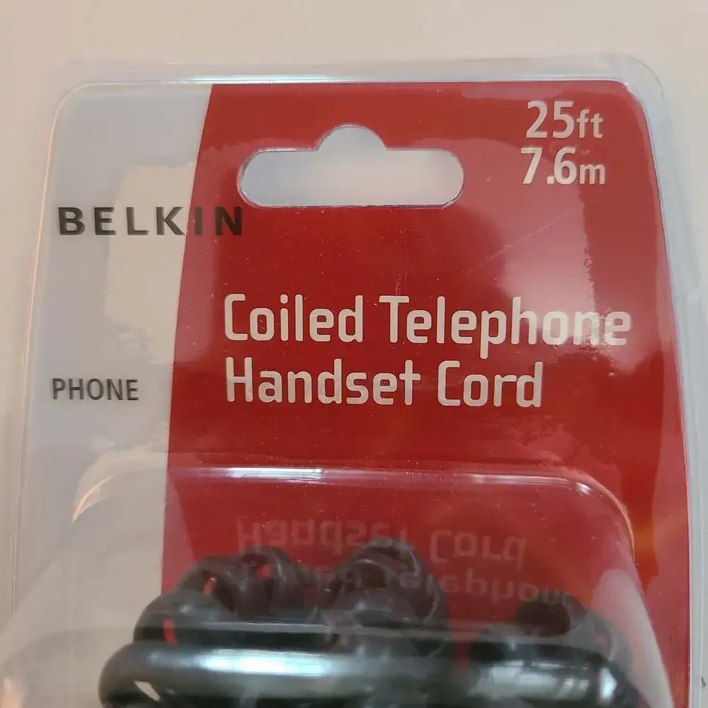 belkin coiled telephone